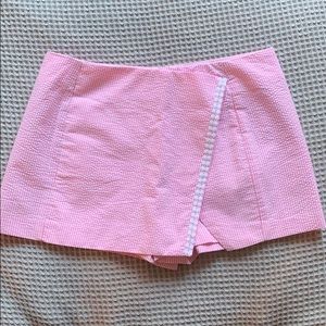Lilly Pulitzer Izzy Seersucker Envelope Skort